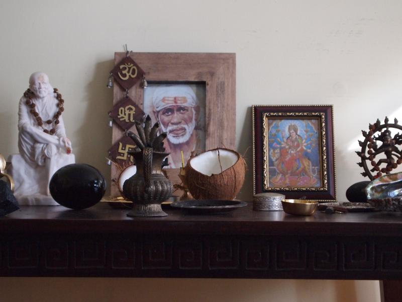 Baba's Altar in my healing room